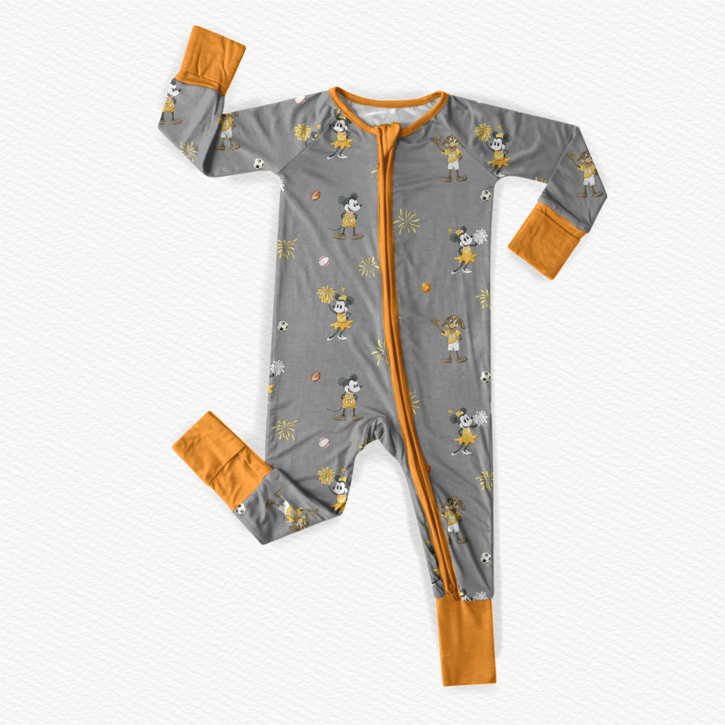 Tennessee Willie Zipper Romper