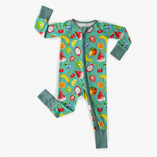 Fruit of the Spirit Zipper Romper