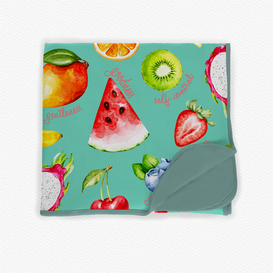 Fruit of the Spirit Cozy Cool Blanket