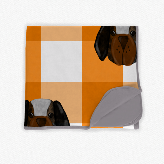 Smokey Checks XL Cozy Cool Blanket