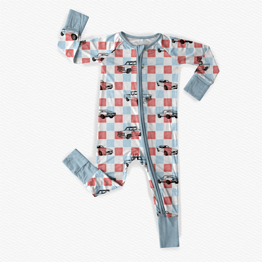 American Muscle Zipper Romper