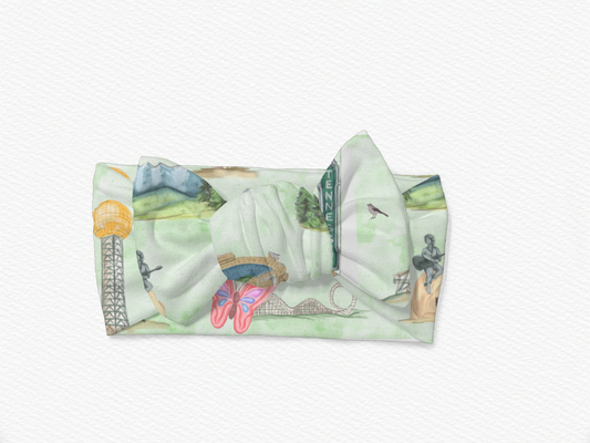 865 Tie Bow Headband