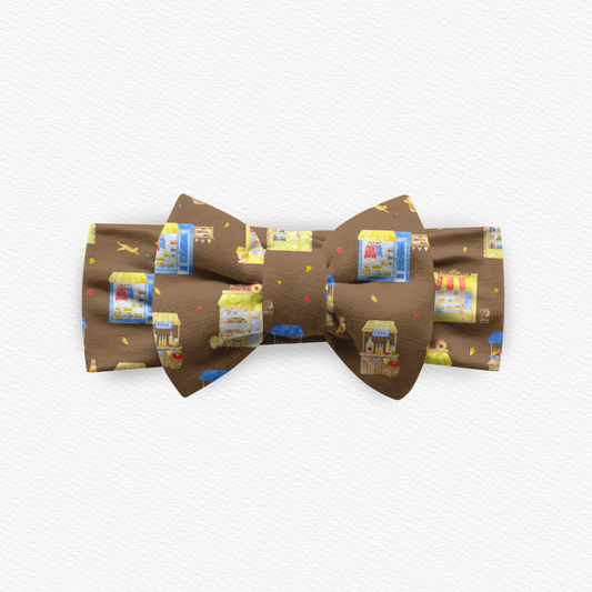 Autumn Shops Bow Headband
