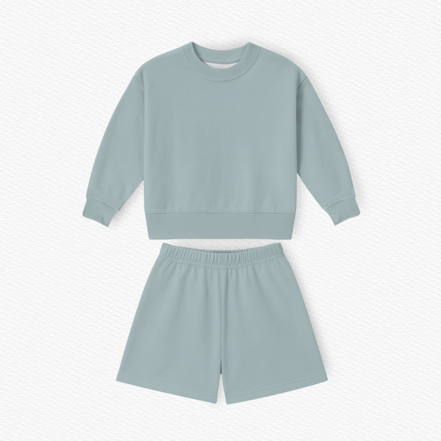 Smoky Mountain Mist Pullover Short Set