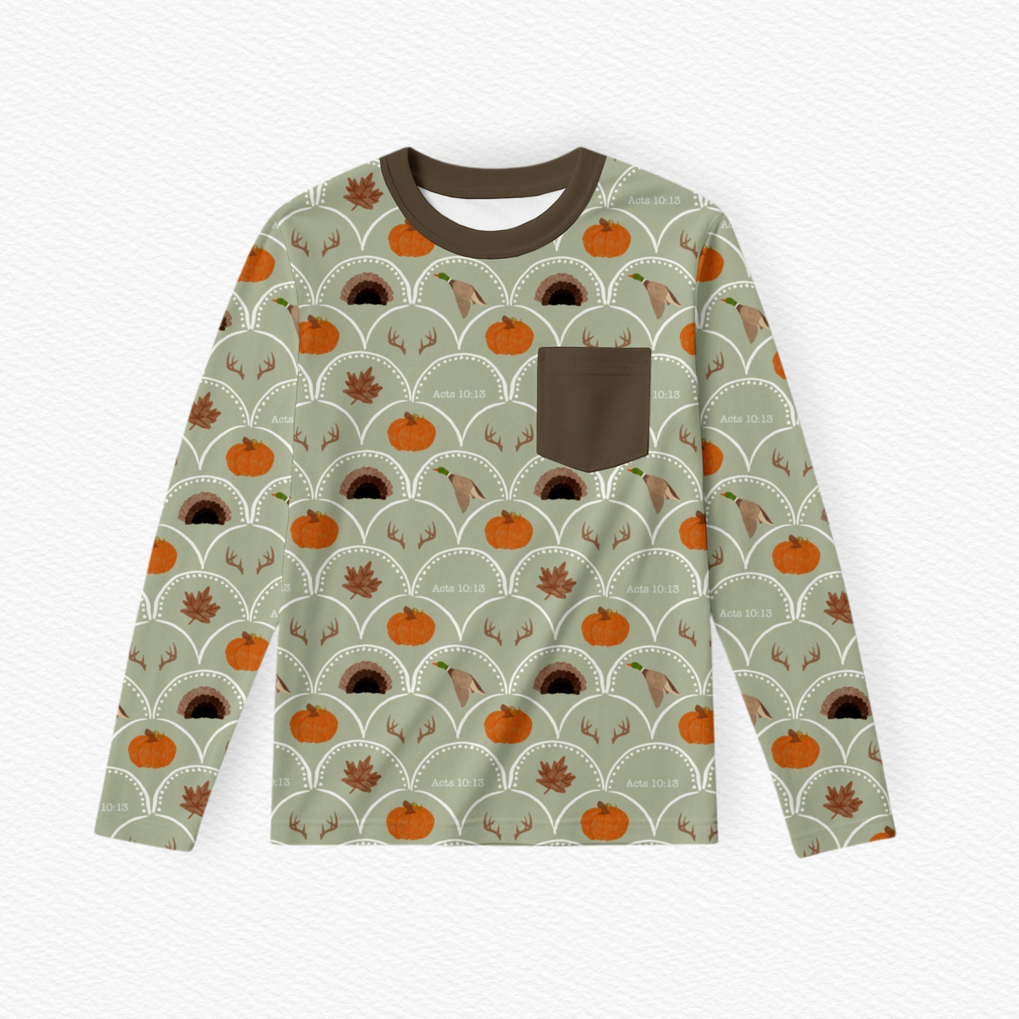 Harvest Long Sleeve Pocket Tee