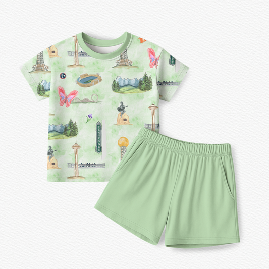 865 Tee and Short Set