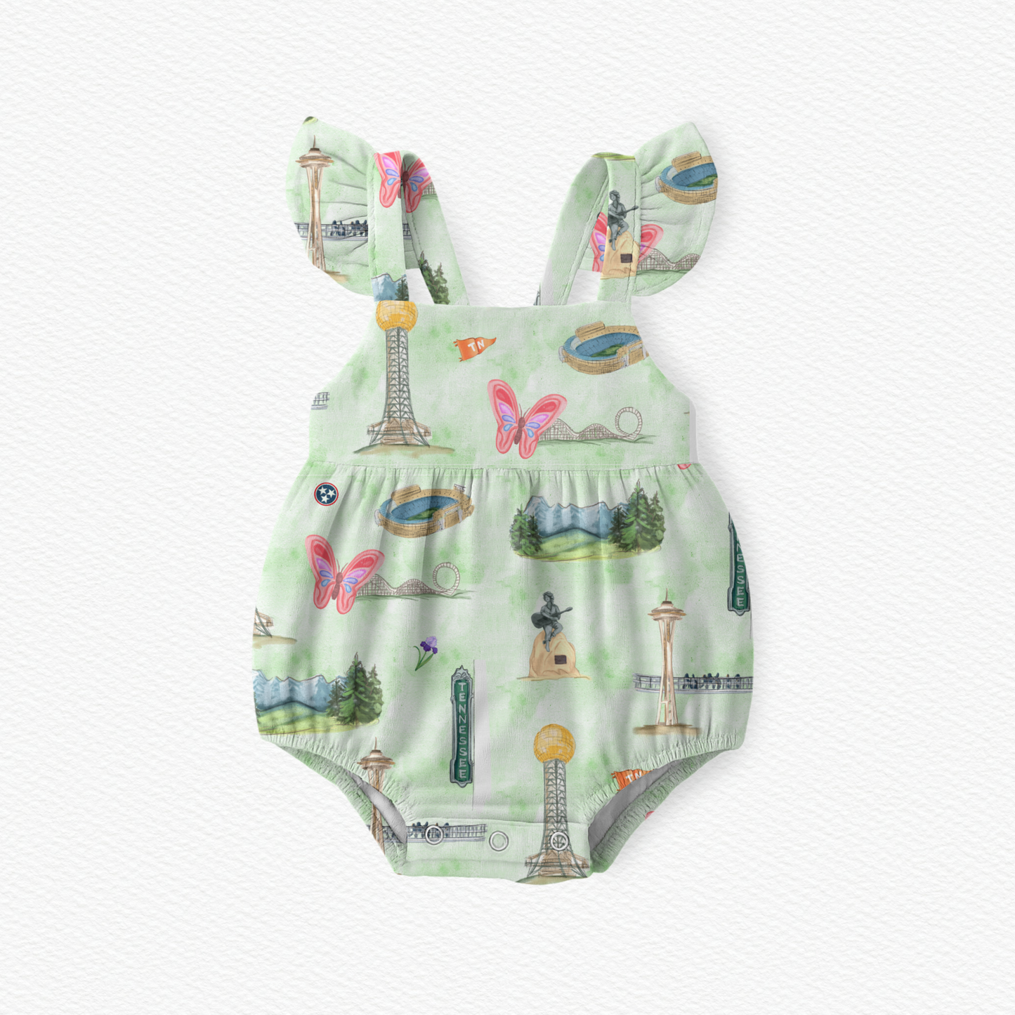 865 Flutter Bubble Romper